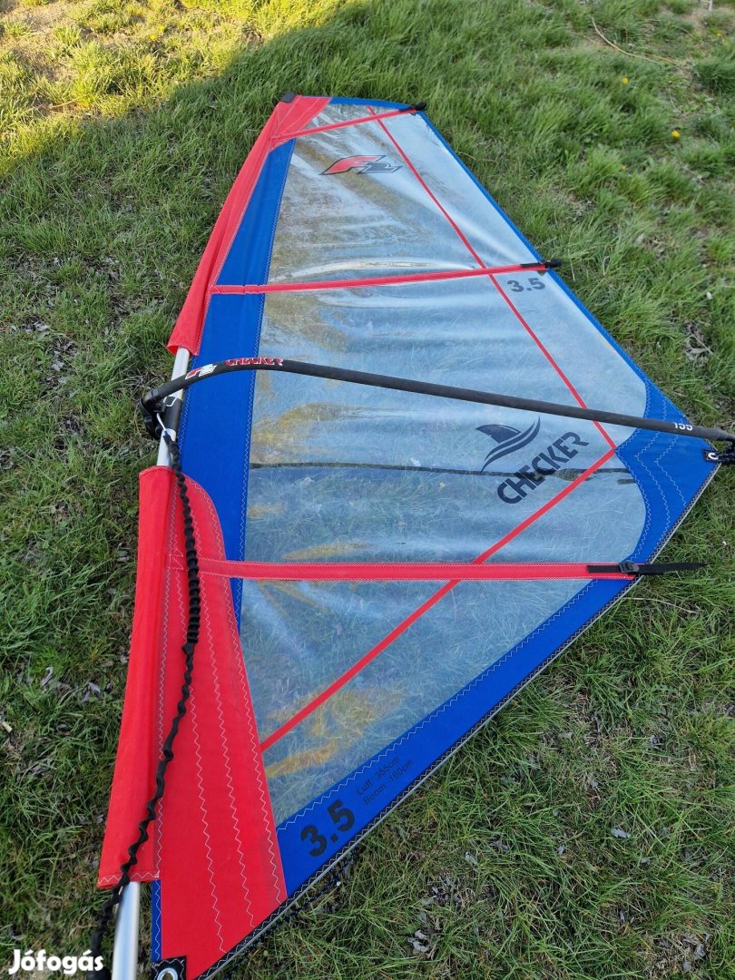 F2 tanuló vitorla komplett rigg surf szörf windsurf