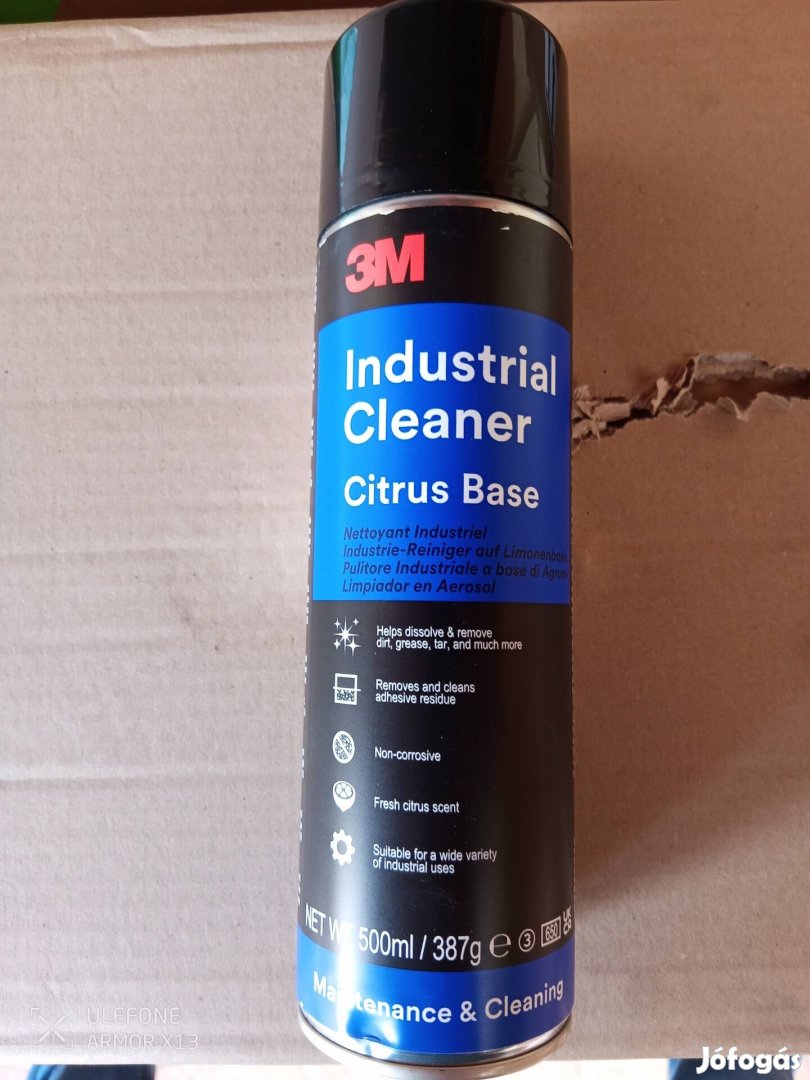 F63M ipari tisztító spray 