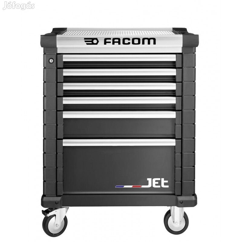 FACOM Roller Cabinet JET M3 / 6 fiókos szekrény fekete