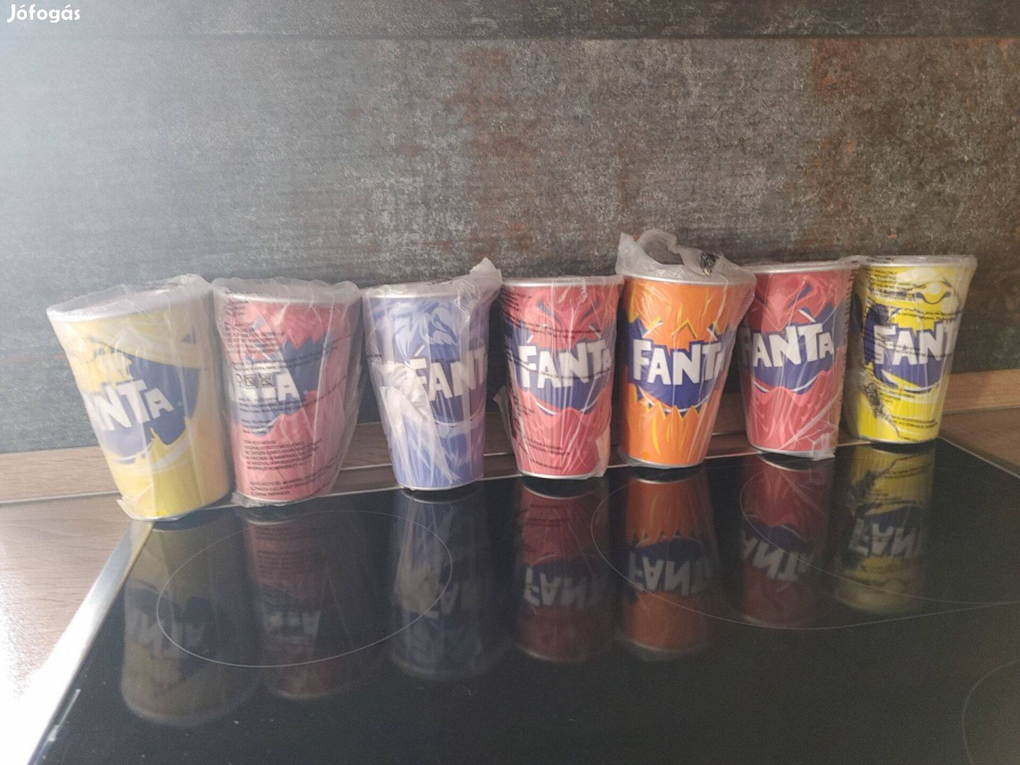 FANTA aluminium poharak-nem használtak 1200Ft/db
