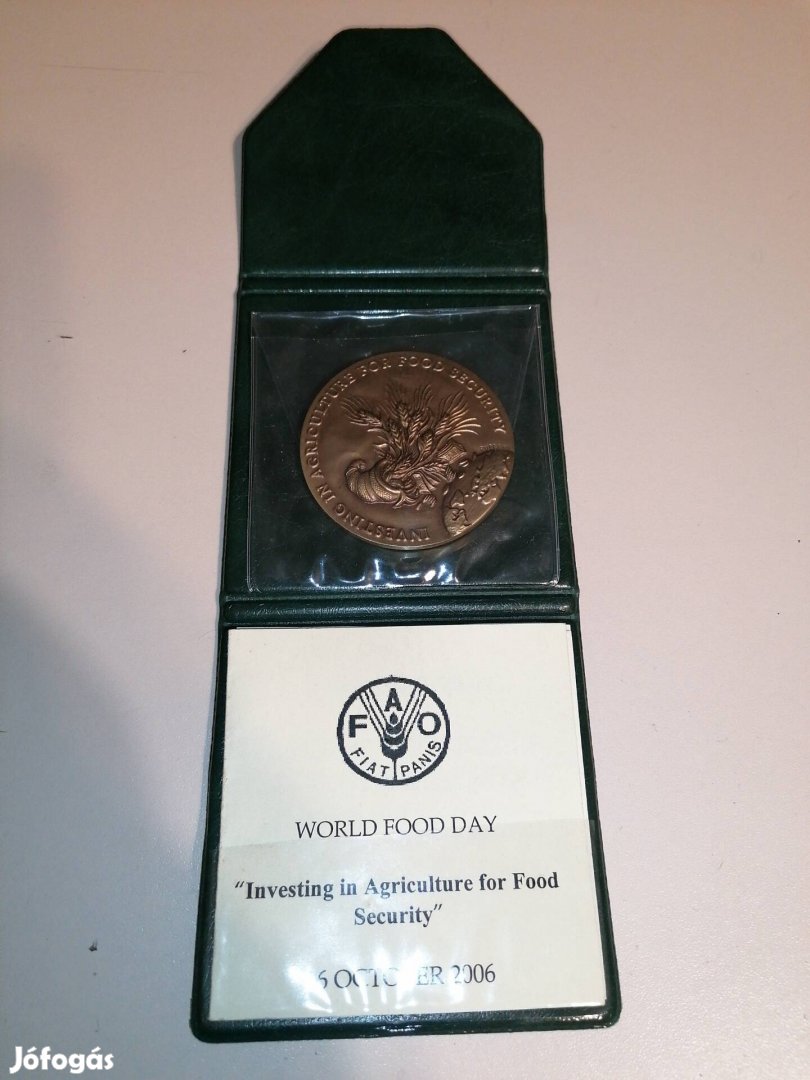 FAO emlék plaket