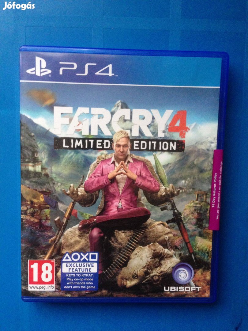 FAR Cry 4 ps4-PS5 játék eladó-csere "