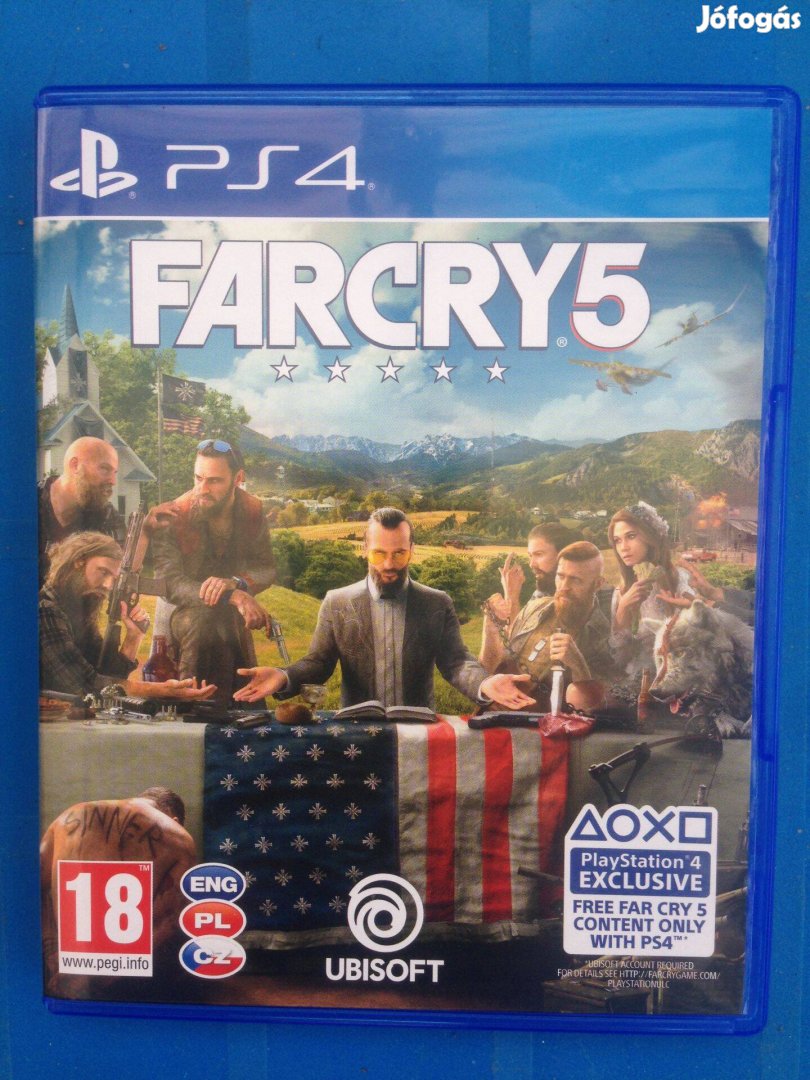 FAR Cry 5 ps4-PS5 játék eladó-csere "