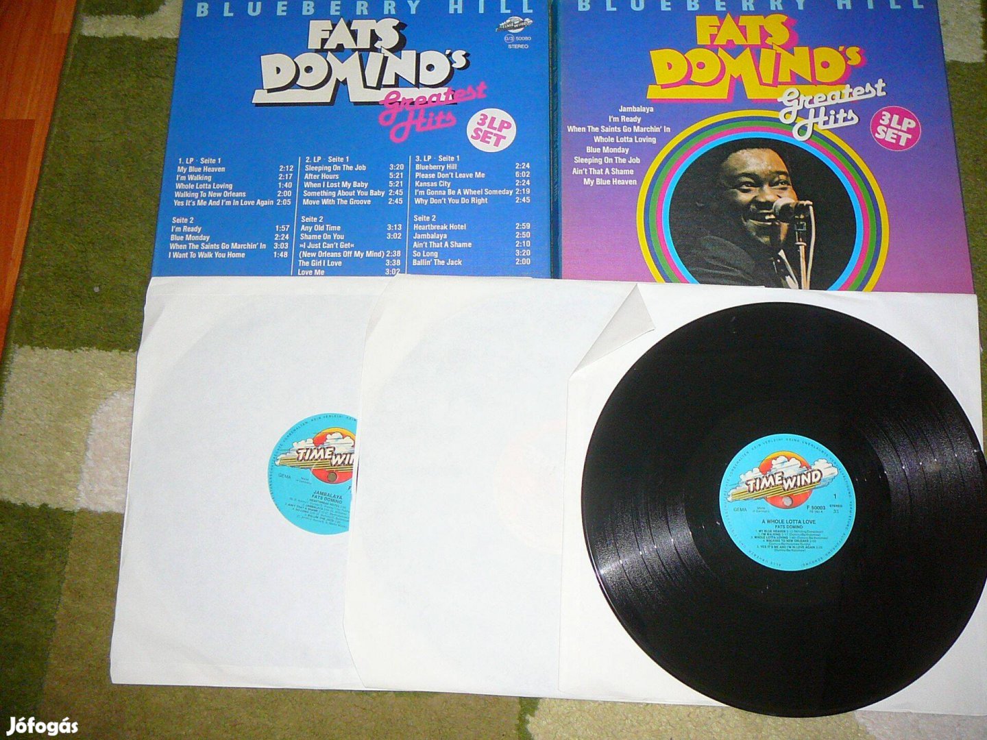 FAST Domino s 3 lemezes LP válogatása eladó