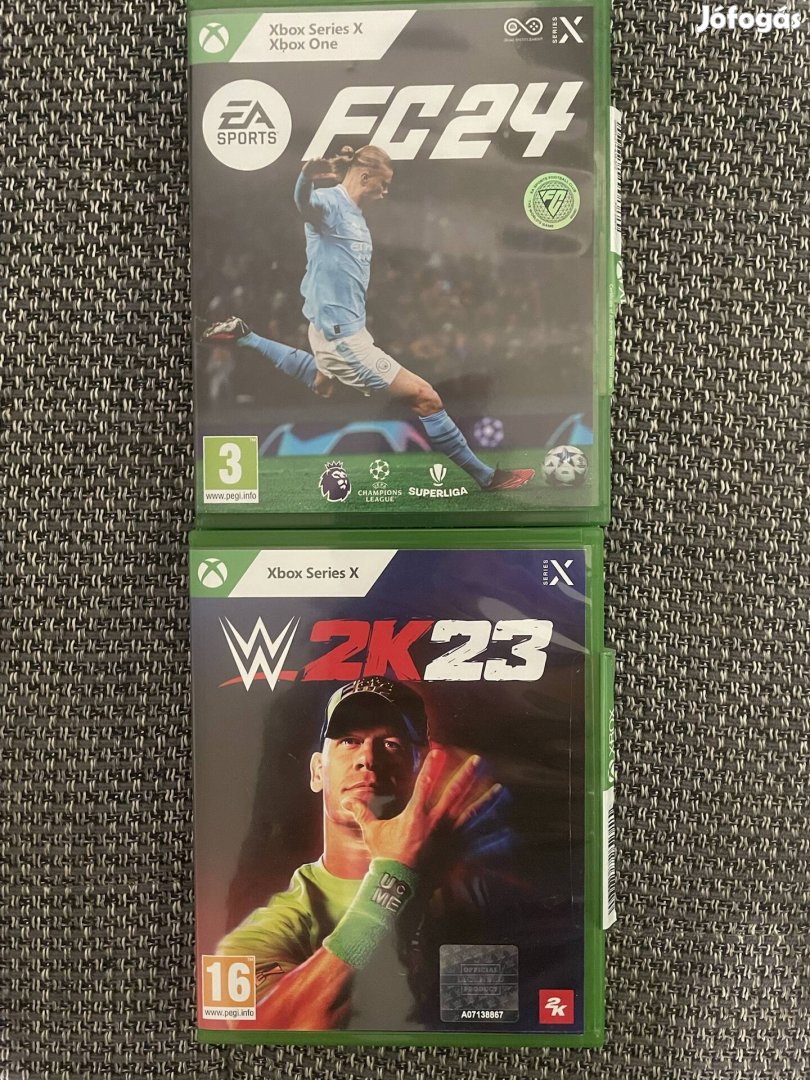 FC24 Fifa 24, W2k23 Xbox Series X