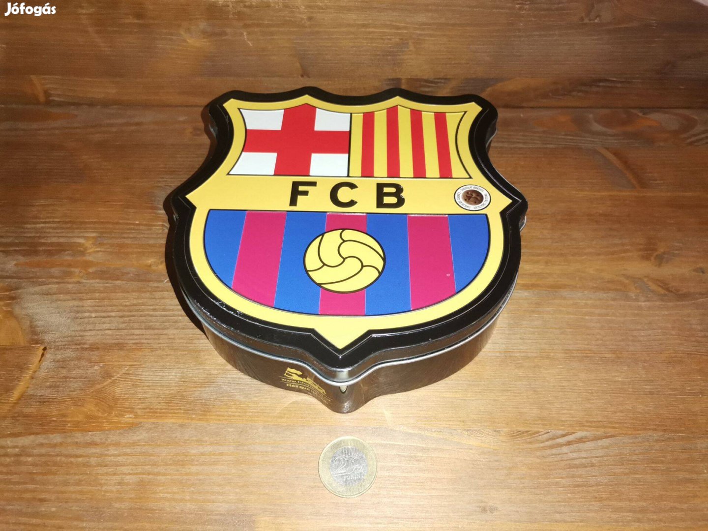 FCB Barcelona fém doboz