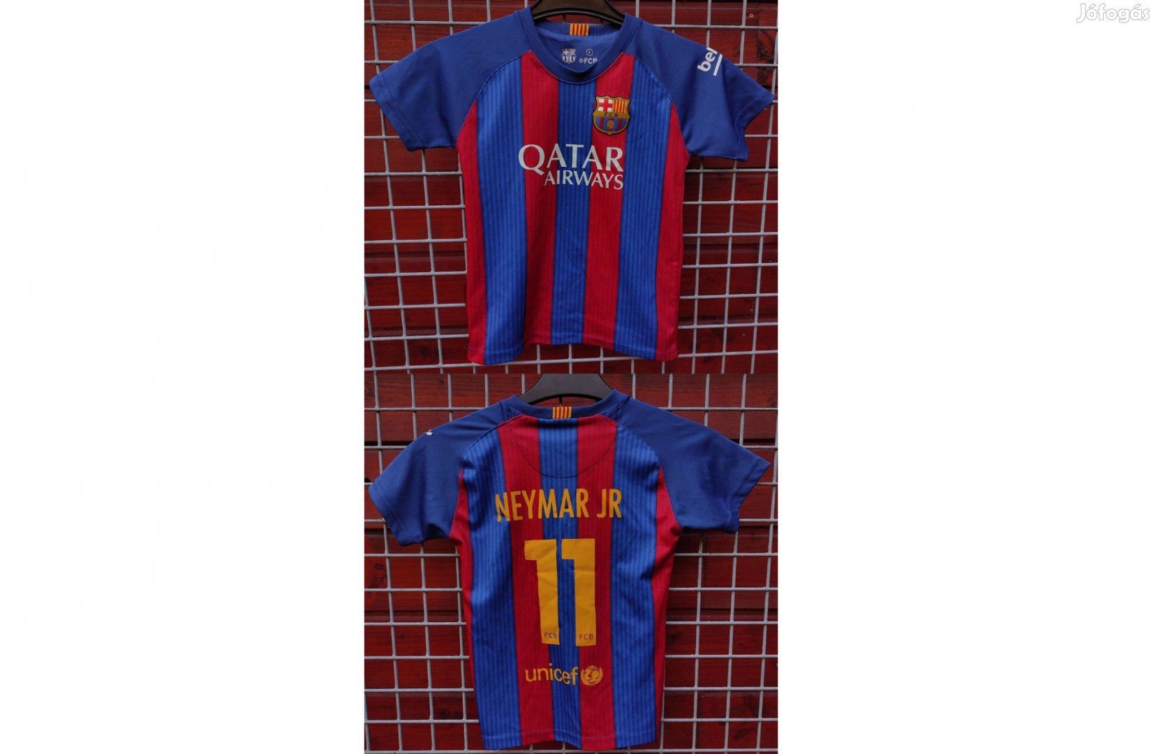 FC Barcelona - Neymar Jr. szurkolói gyerek mez