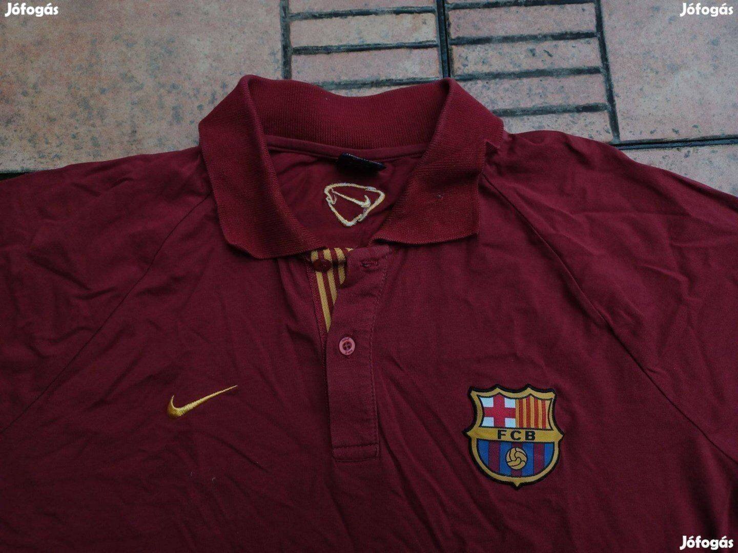 FC Barcelona címeres póló XL