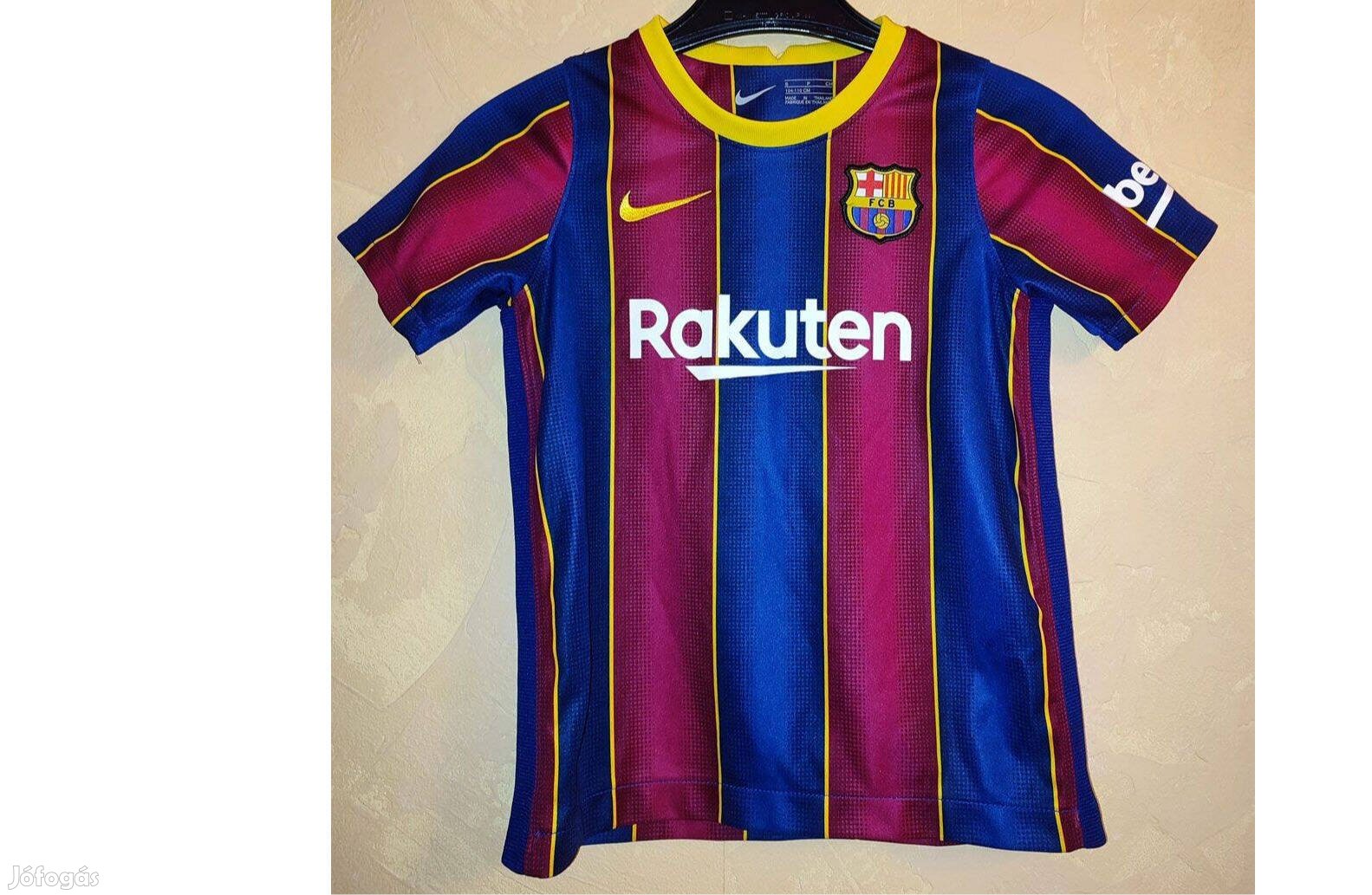 FC Barcelona eredeti Nike 2020-21-es gyerek mez (104-110)