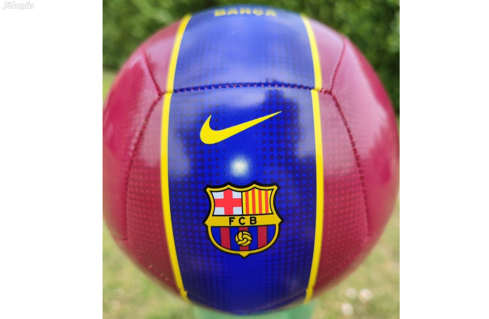 FC Barcelona eredeti Nike bordó kék mini labda