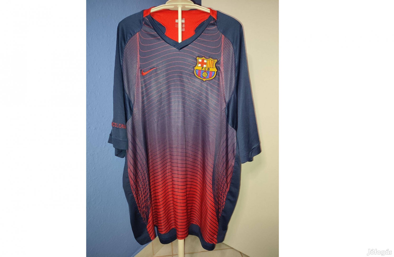 FC Barcelona eredeti Nike edzőmez 2007-2008 (XL)