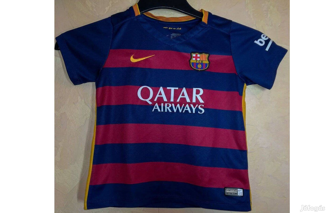 FC Barcelona eredeti Nike gyerek 2015-ös mez (96-104)