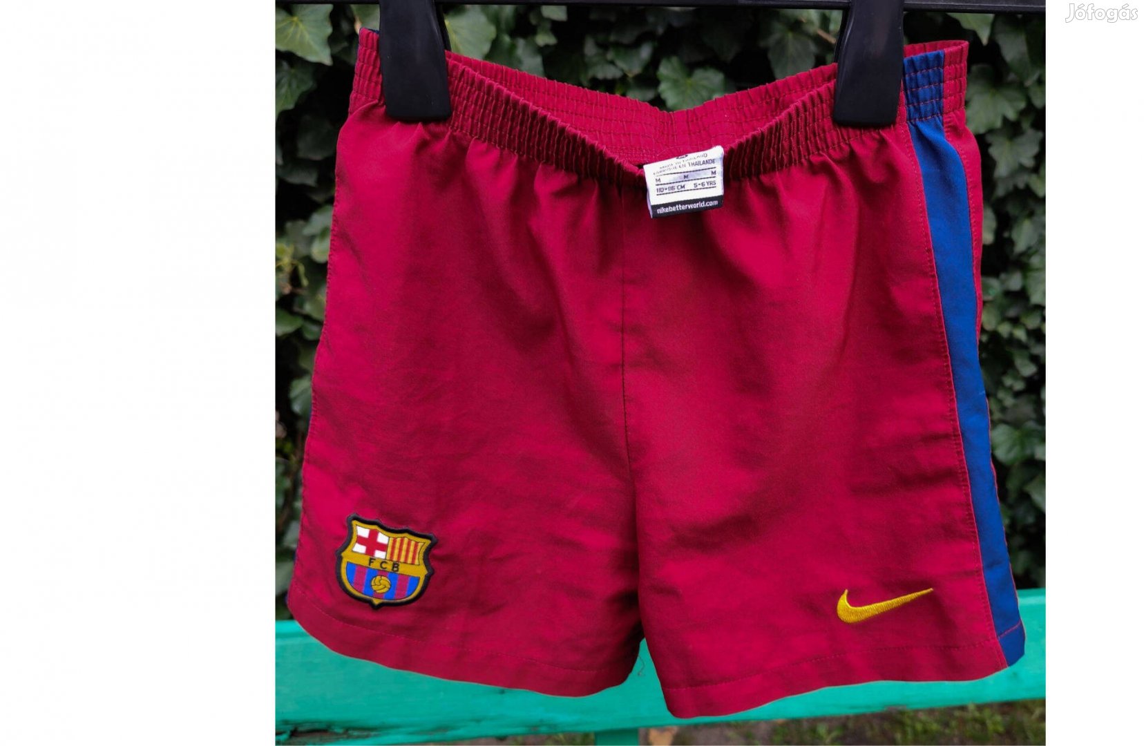 FC Barcelona eredeti Nike gyerek bordó nadrág (110-116)