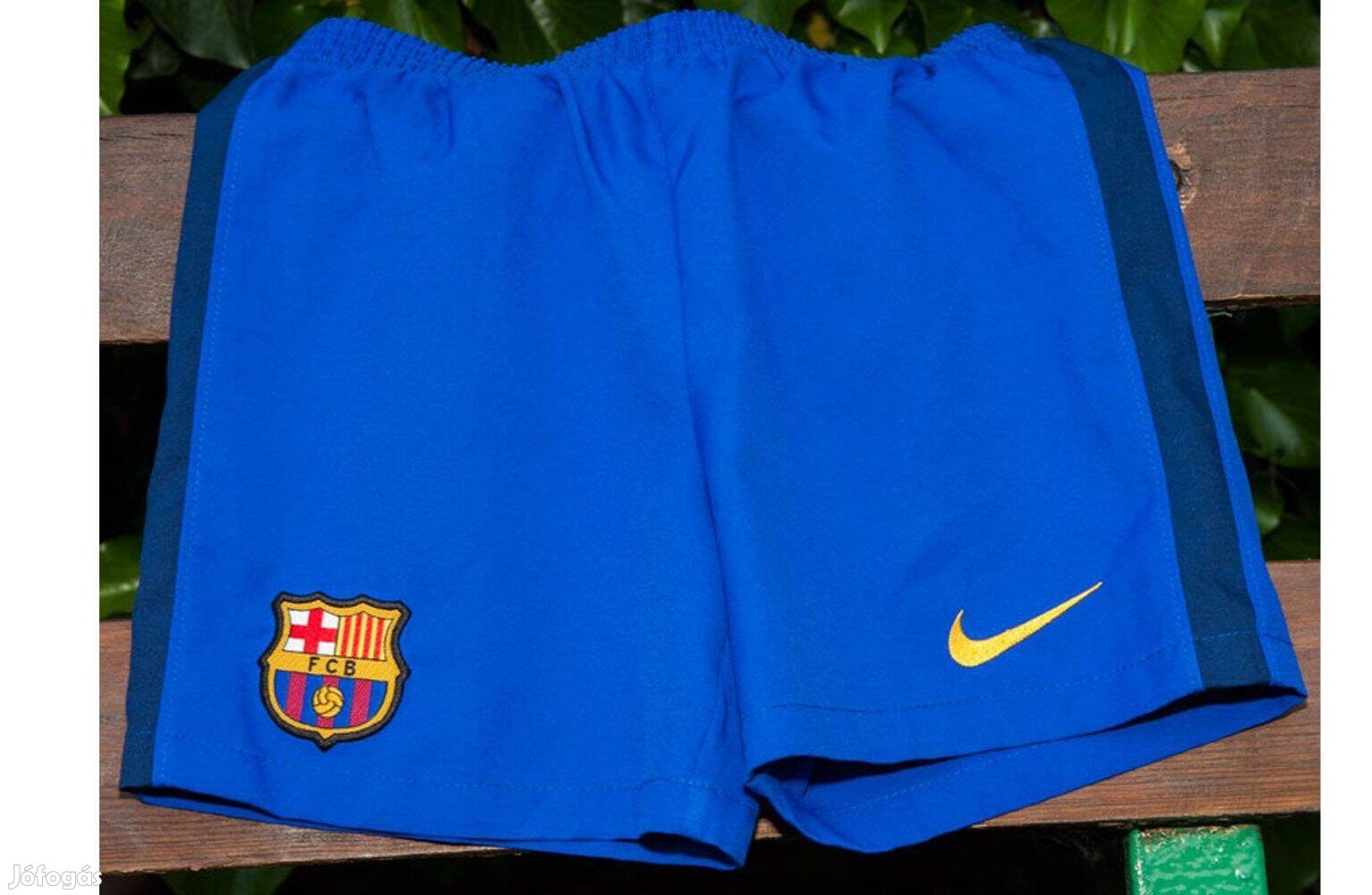 FC Barcelona eredeti Nike gyerek királykék focinadrág (GY6.)