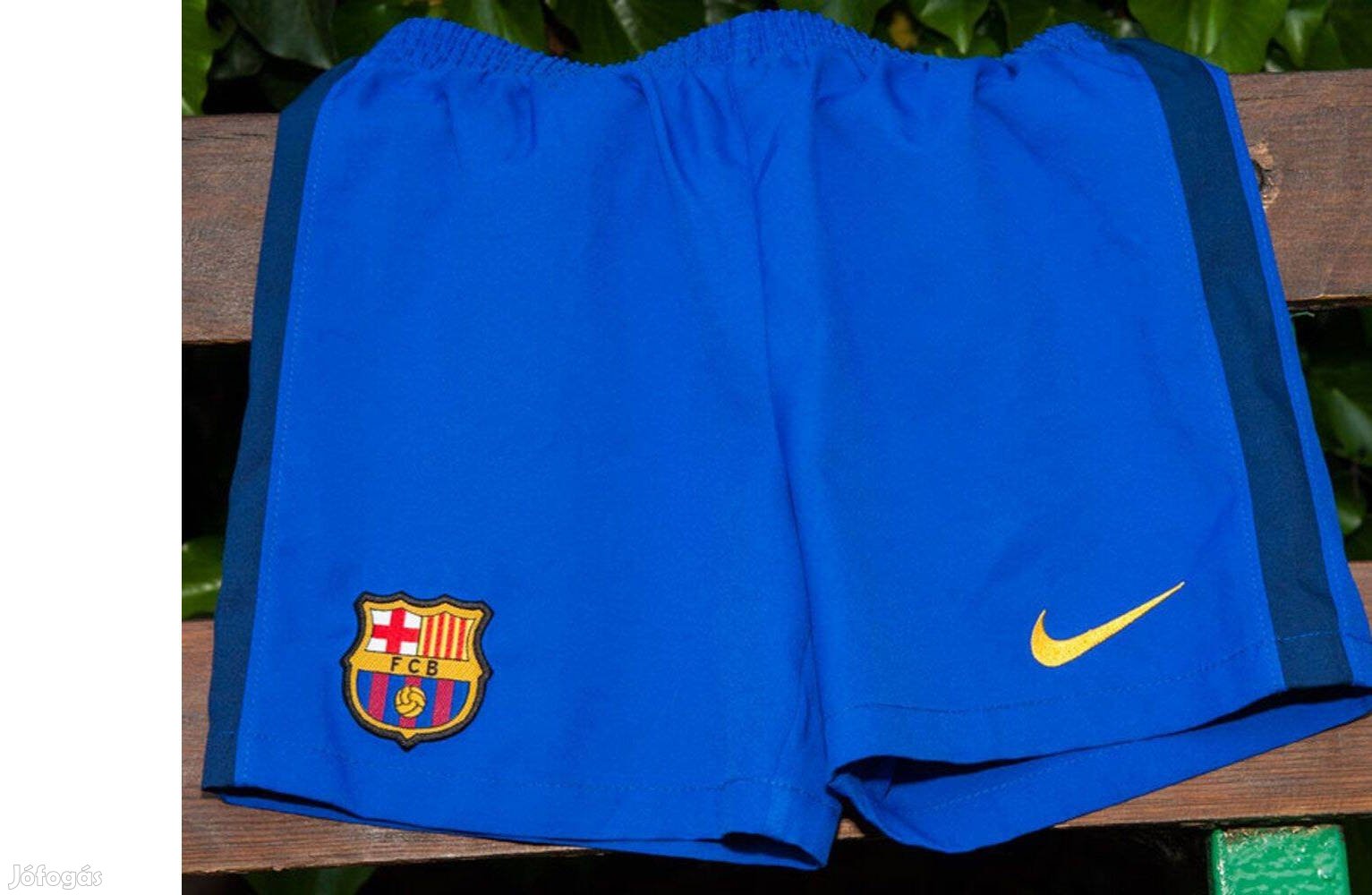 FC Barcelona eredeti Nike gyerek királykék focinadrág (GY6.)