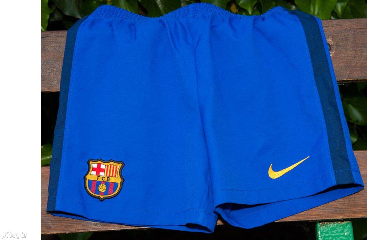 FC Barcelona eredeti Nike gyerek királykék focinadrág (GY6.)