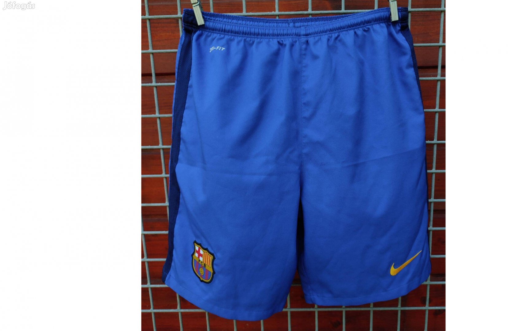 FC Barcelona eredeti Nike kék gyerek rövid nadrág (147-158)