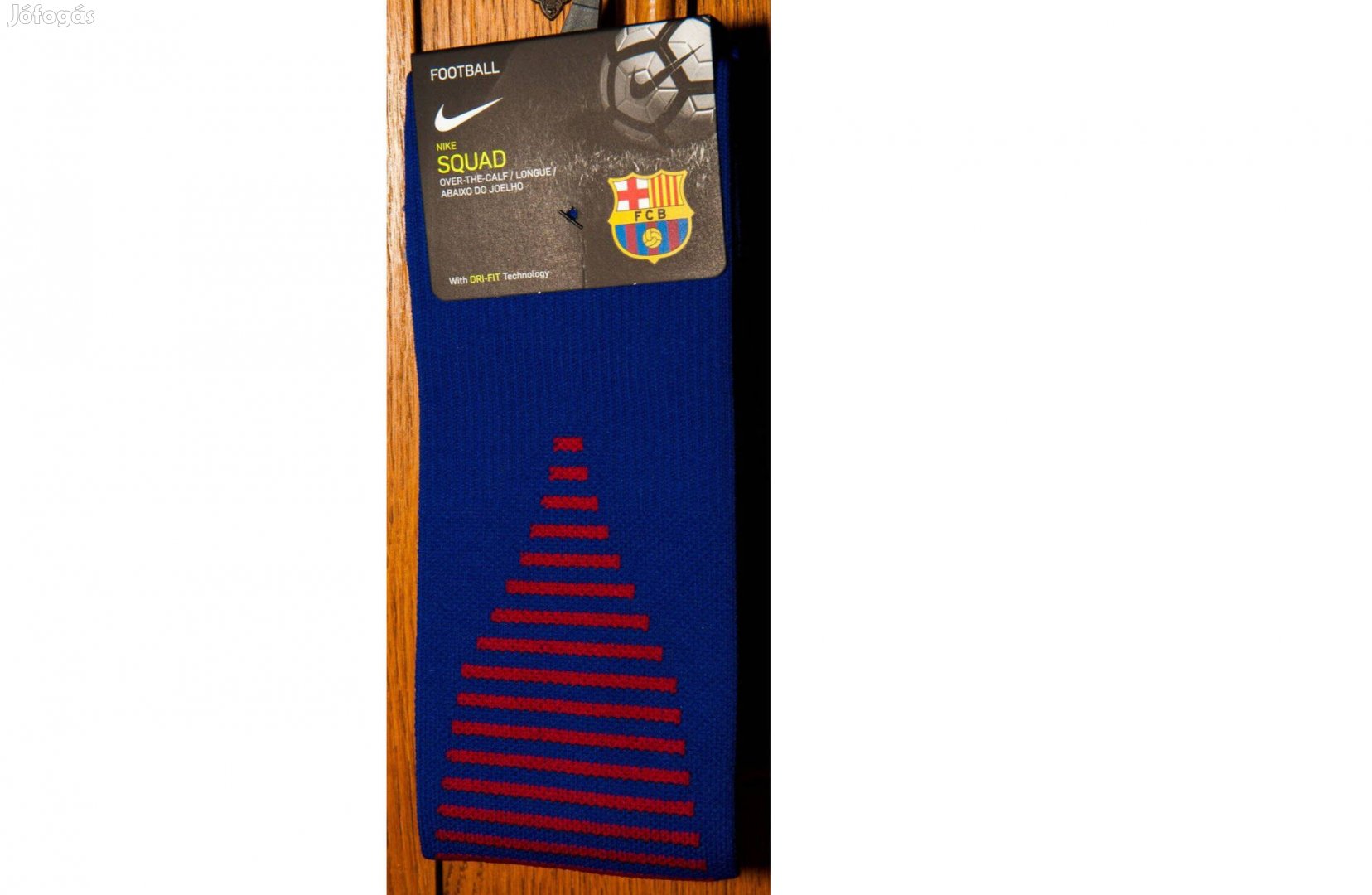 FC Barcelona eredeti Nike kék lábszárvédő