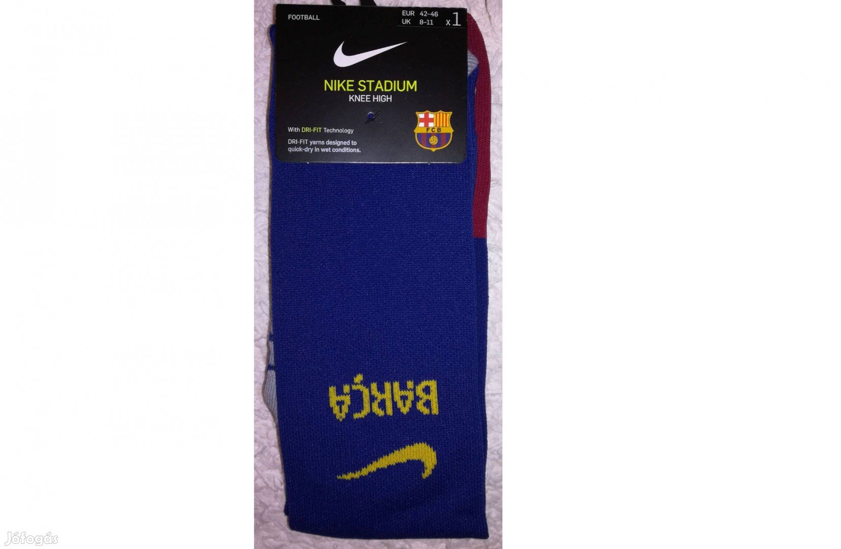 FC Barcelona eredeti Nike kék lábszárvédő (38-42, 42-46)