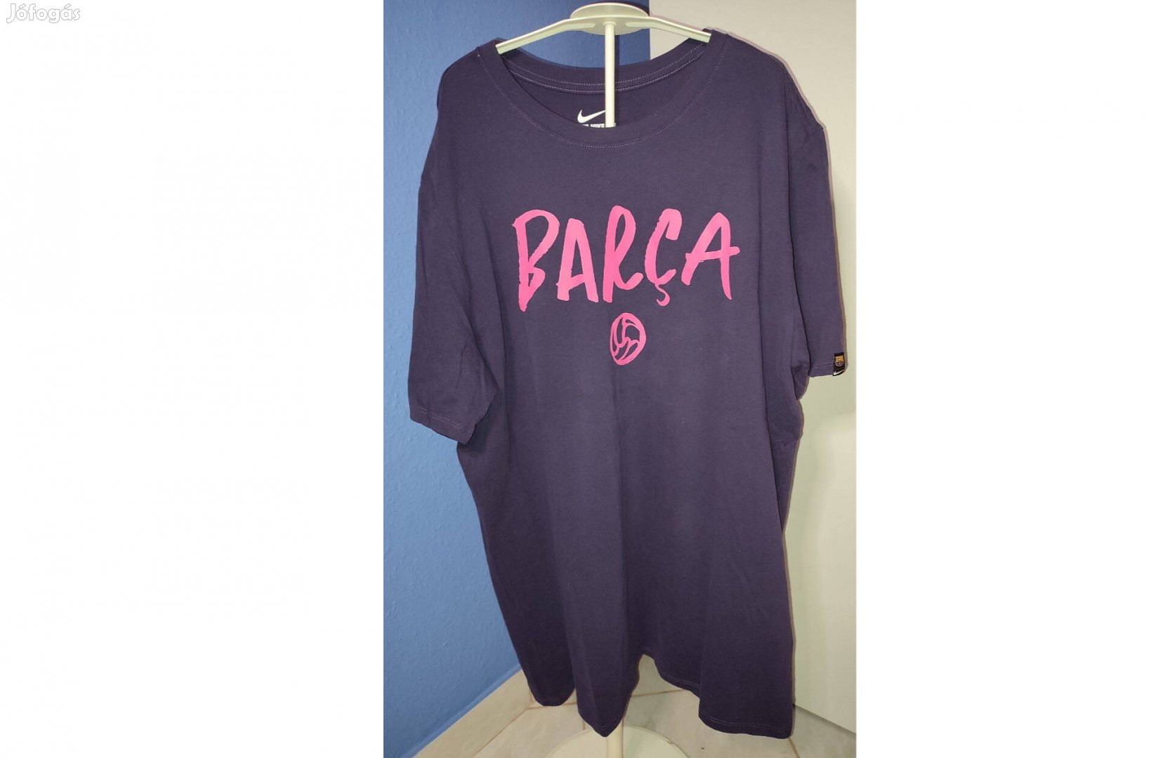 FC Barcelona eredeti Nike lila póló (XL)