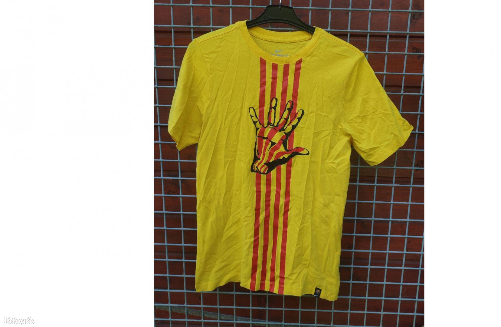 FC Barcelona eredeti Nike sárga póló (S)