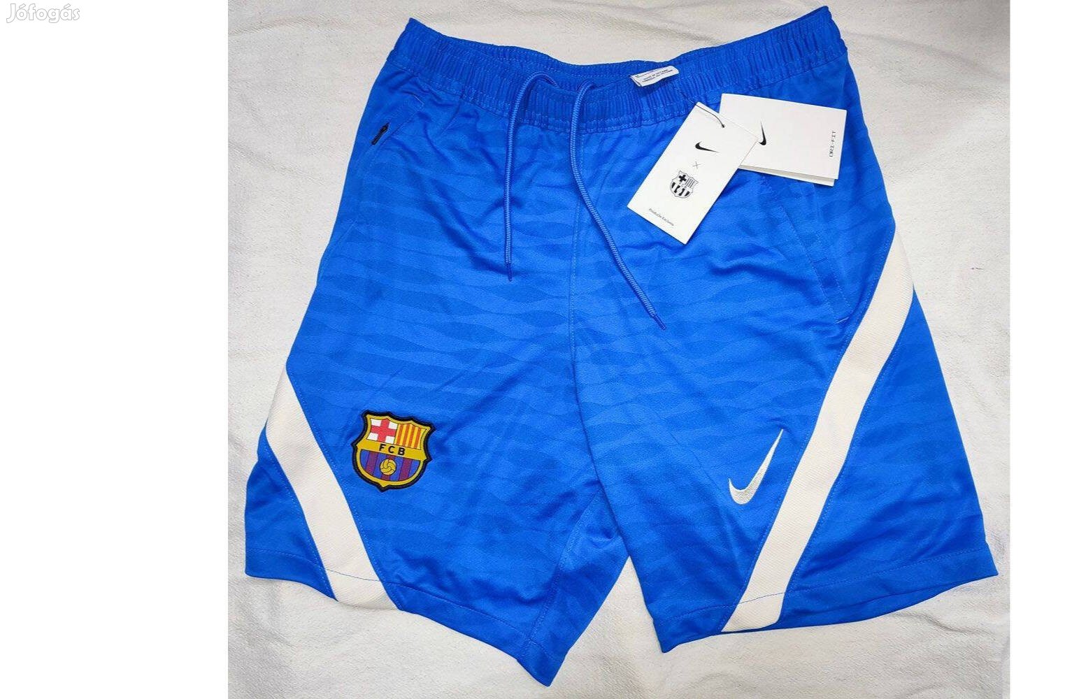 FC Barcelona eredeti kék Nike rövid nadrág M