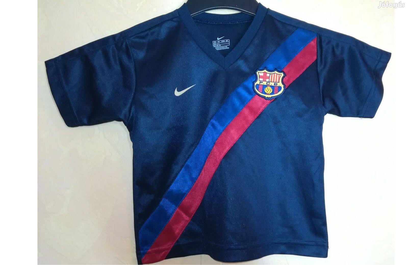 FC Barcelona eredeti retro 2002-04 gyerek mez (86-92)