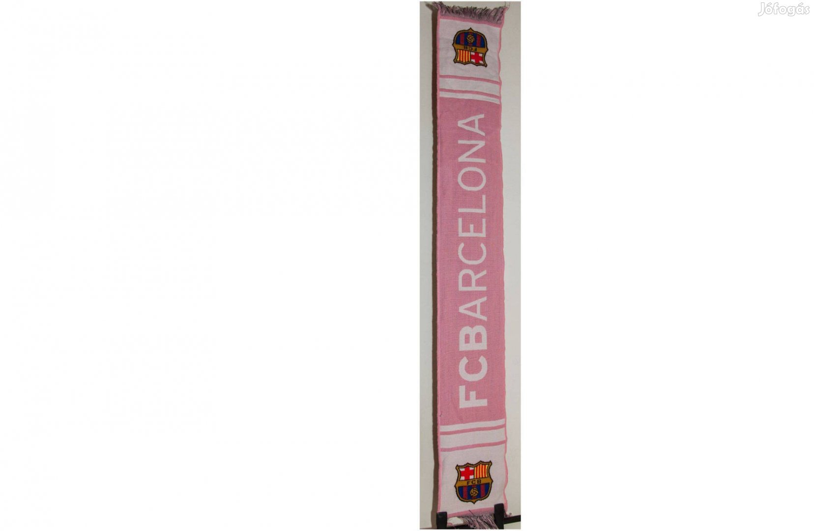 FC Barcelona eredeti szurkolói rózsaszin hímzett sál