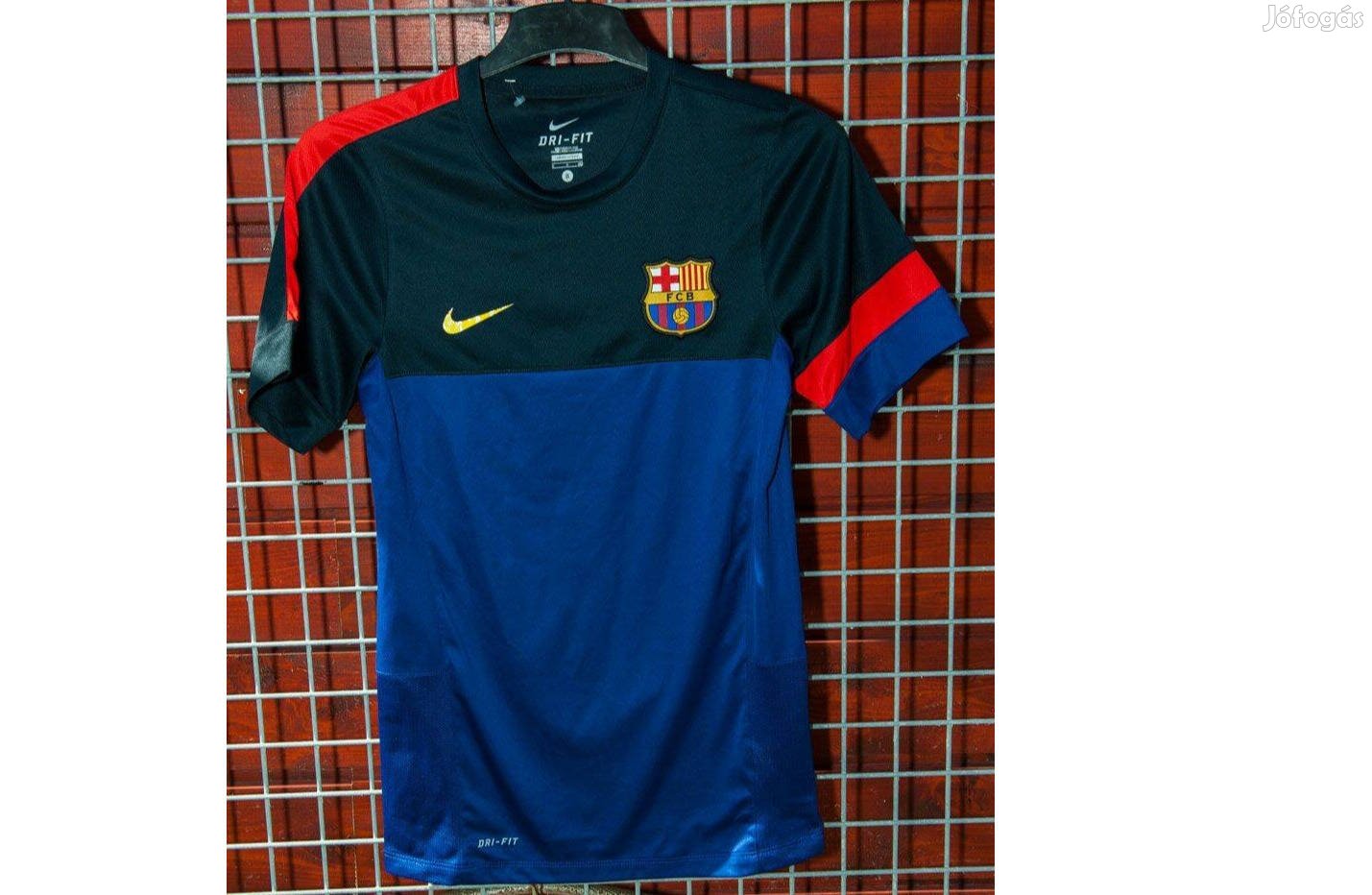 FC Barcelona kék eredeti Nike edzőmez (S)