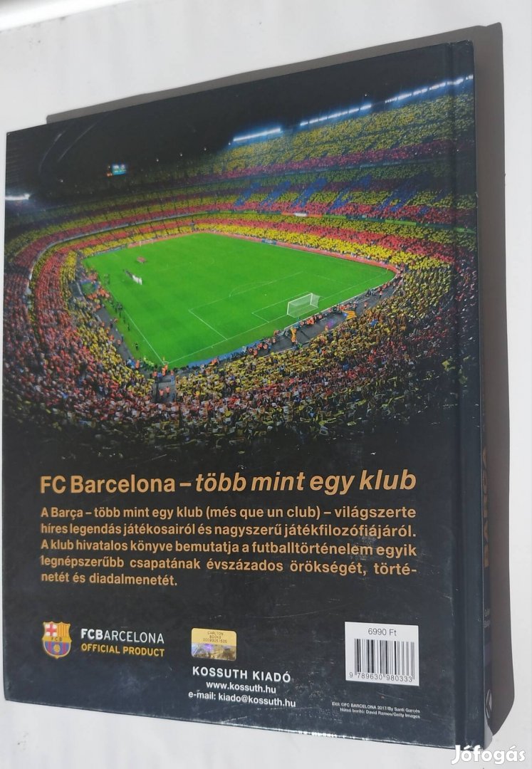 FC Barcelona könyv 