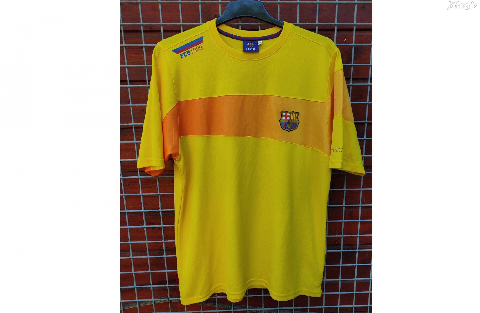 FC Barcelona sárga szurkolói mez póló (XL)