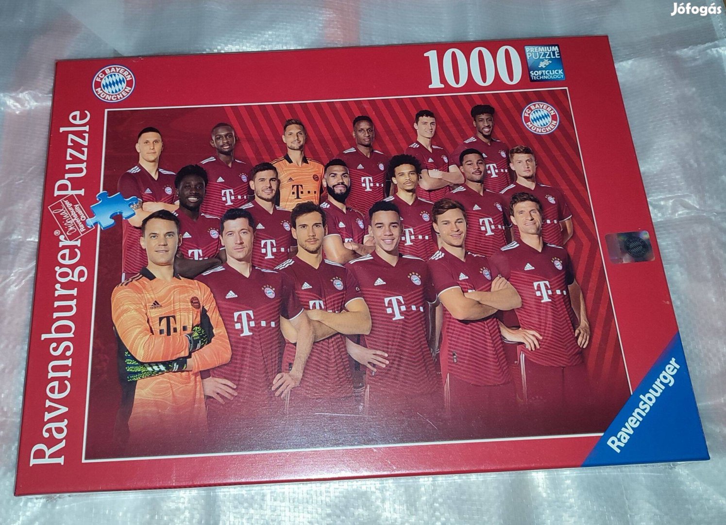 FC Bayern München 1000 darabos Puzzle (új, bontatlan)