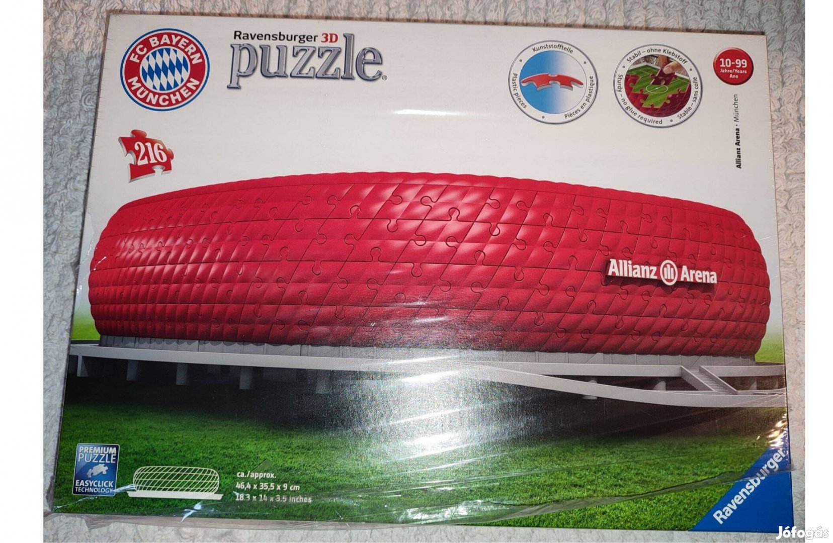 FC Bayern München 3D puzzle eredeti Allianz Arena stadion