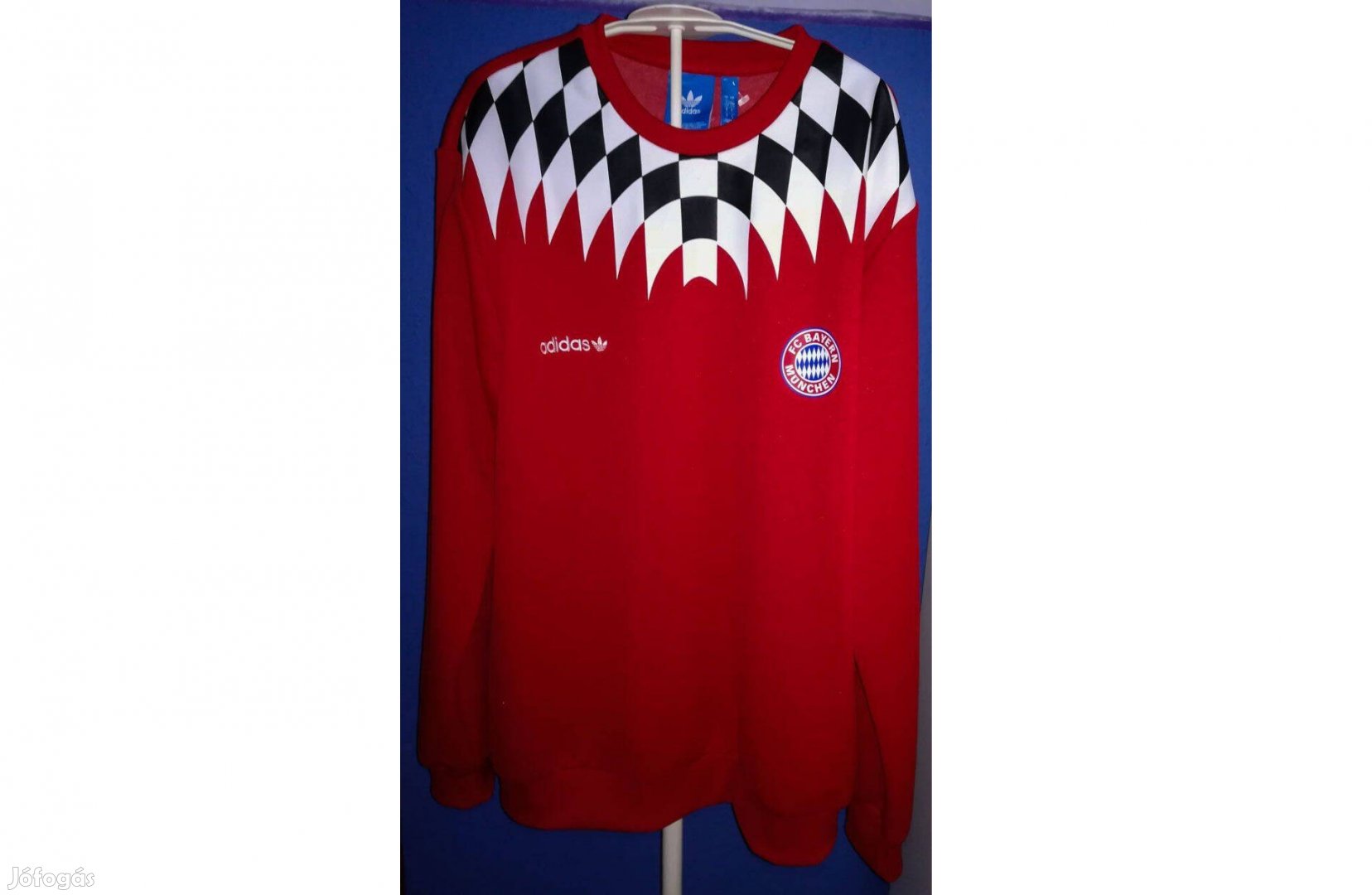 FC Bayern München eredeti adidas Originals pulóver (L)