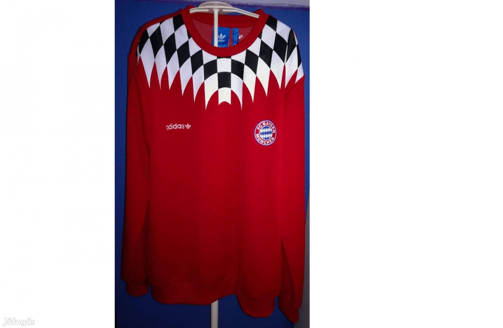 FC Bayern München eredeti adidas Originals pulóver (L)