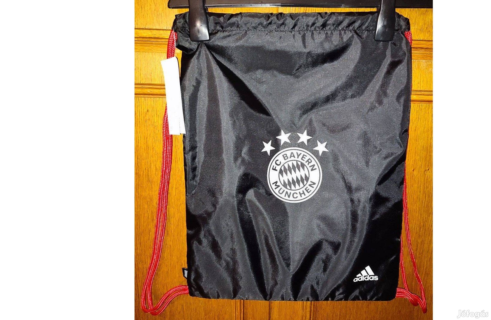 FC Bayern München eredeti adidas fekete sportzsák
