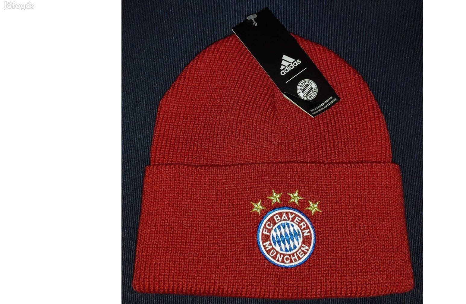 FC Bayern München eredeti adidas kötött piros sapka