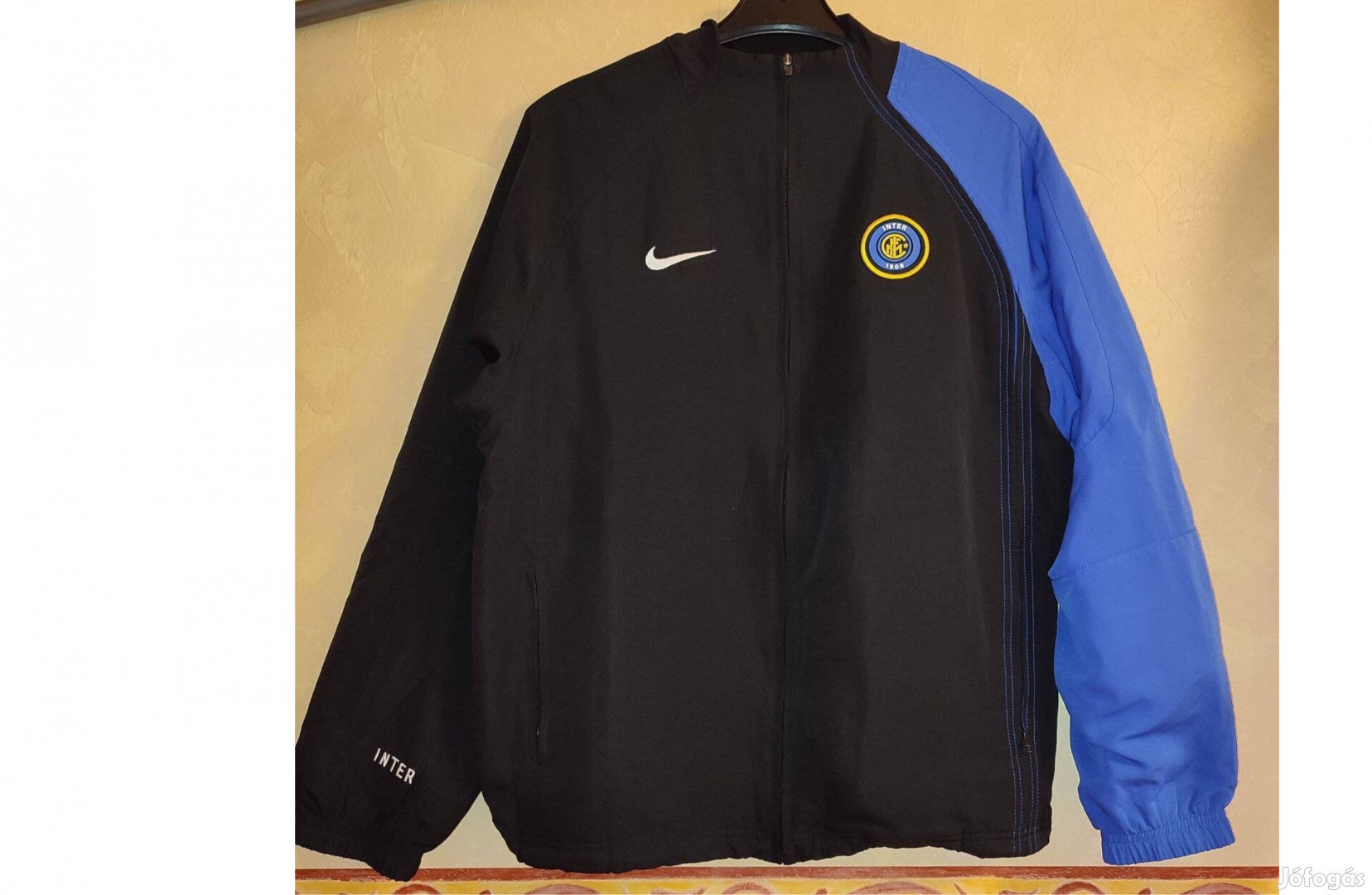 FC Internazionale eredeti Nike 2004-2005 cipzáras felső (S)