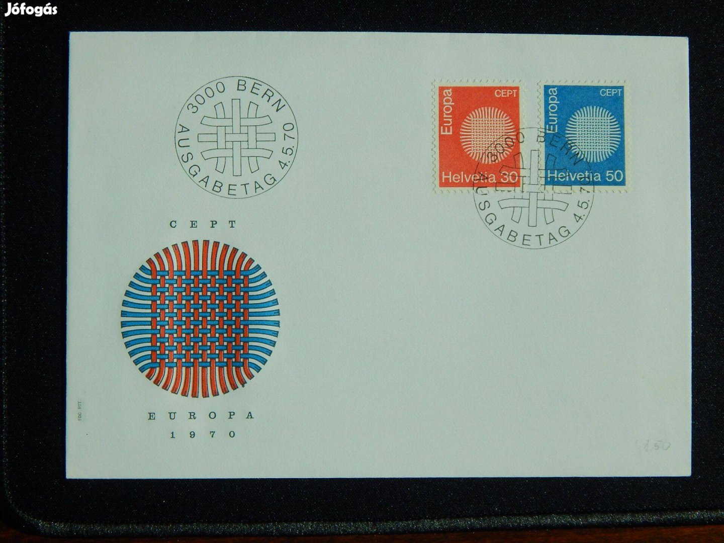 FDC Svájc - 1970. Europa