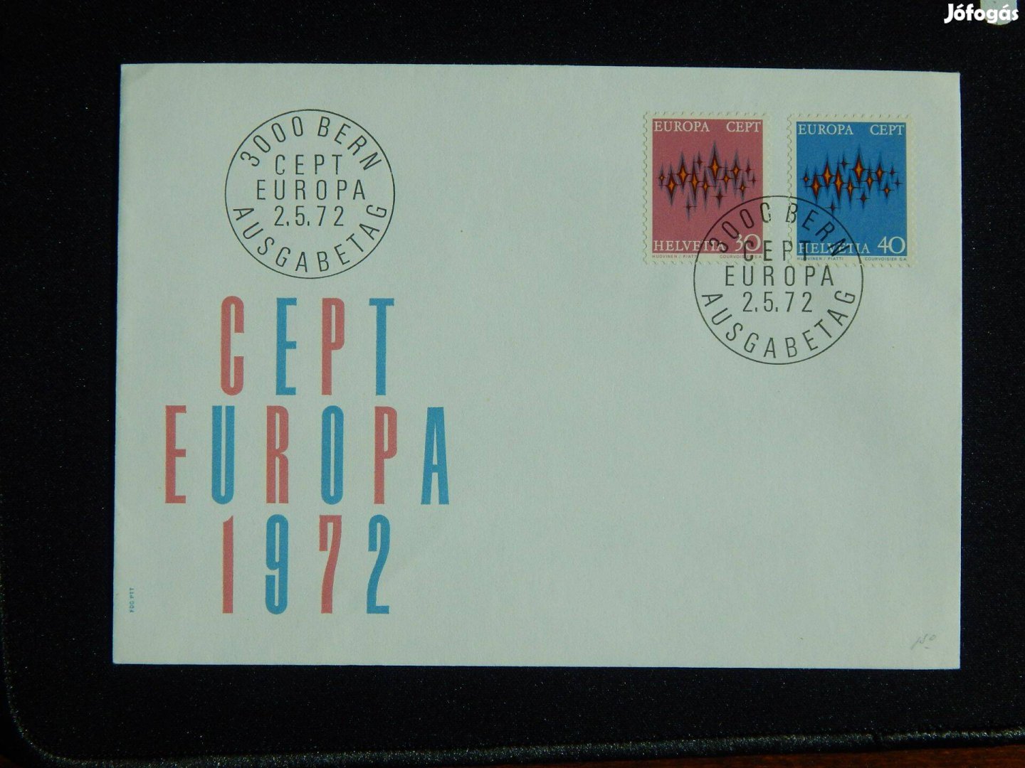 FDC Svájc - 1972. Europa