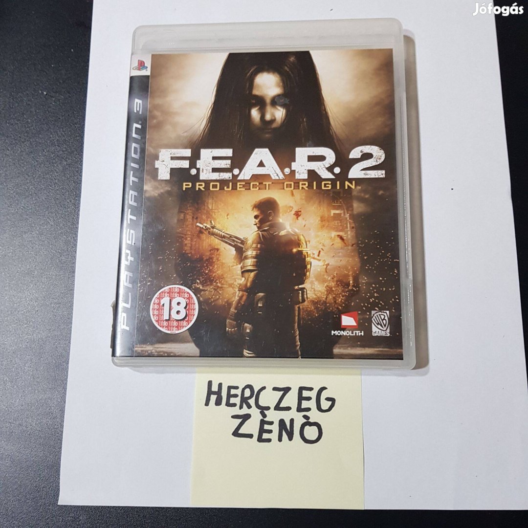 FEAR 2 ps3 játék