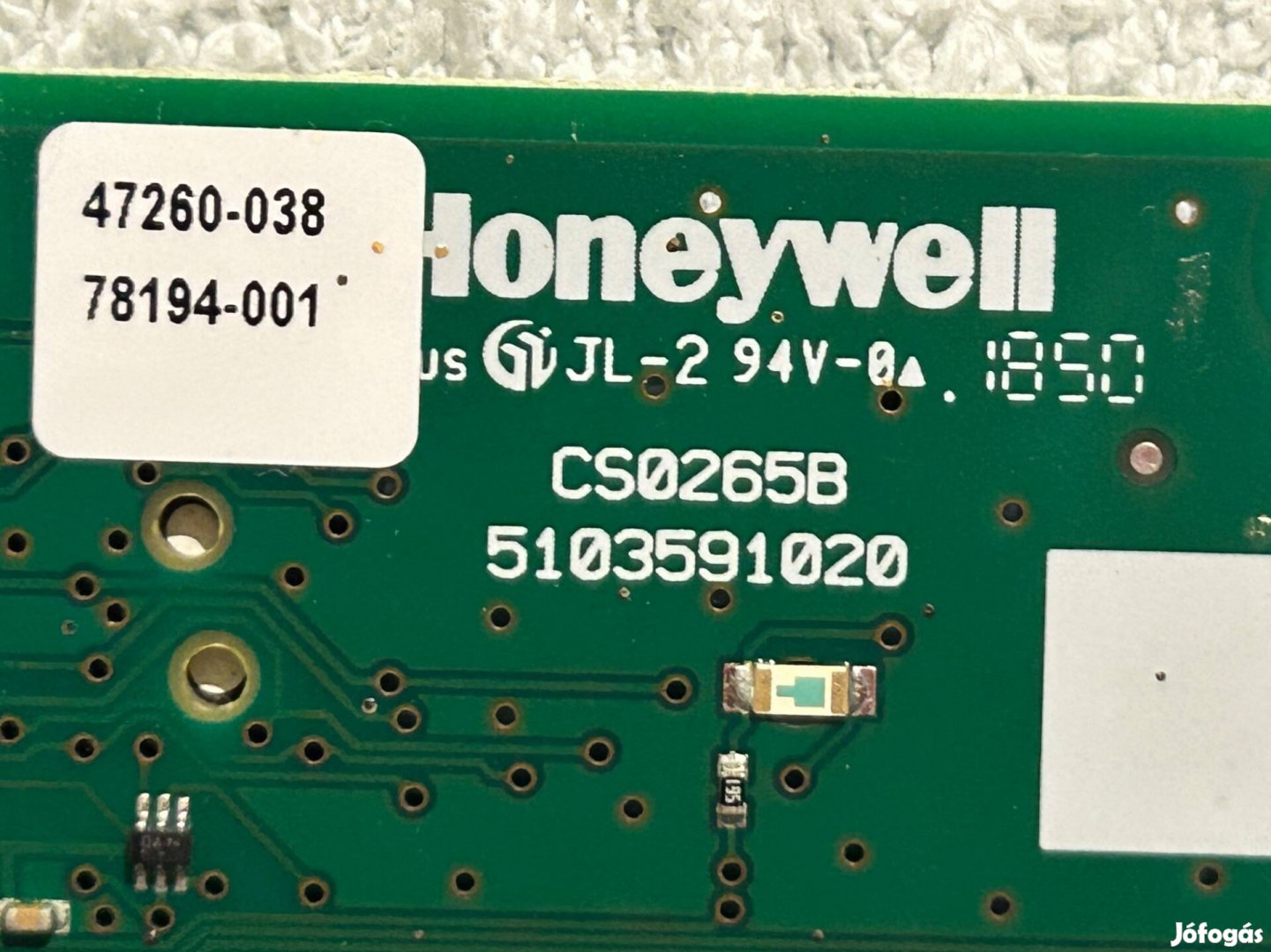 FÉG Vara Honeywell alaplap vezérlőpanel C-12-36 HE