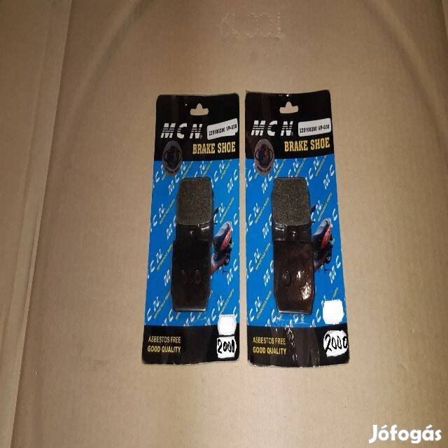 FÉK Betét Brake Shoe 1db 2000 Ft Össz. 2db