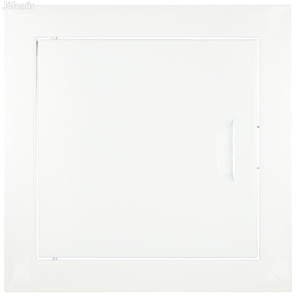 FÉM szervízajtó 150x150mm fehér VORTZ (csempeajtó, ellenőrző ablak, r