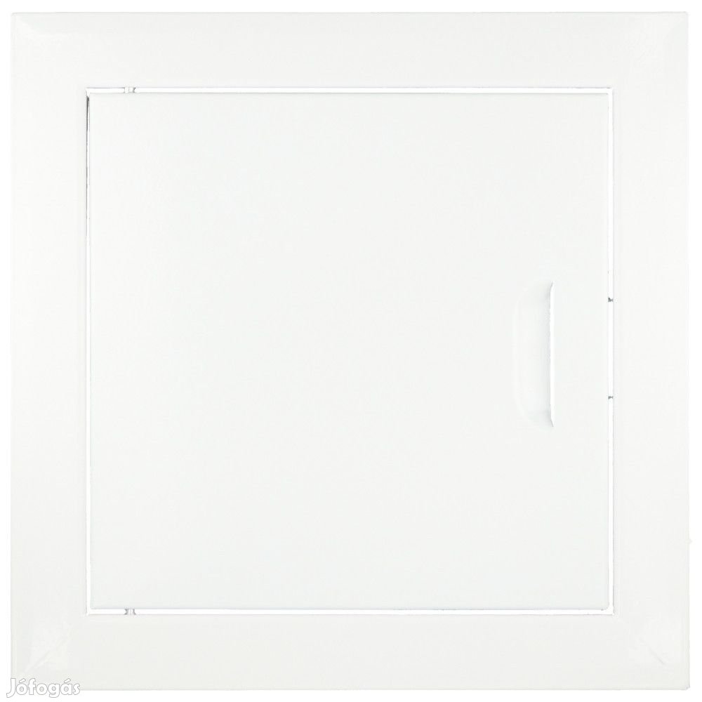 FÉM szervízajtó 300x500mm fehér VORTZ (csempeajtó, ellenőrző ablak, r