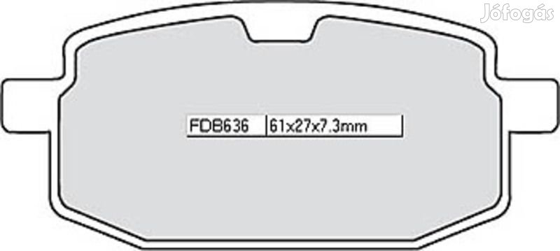 FERODO fékbetét FDB 636 AG