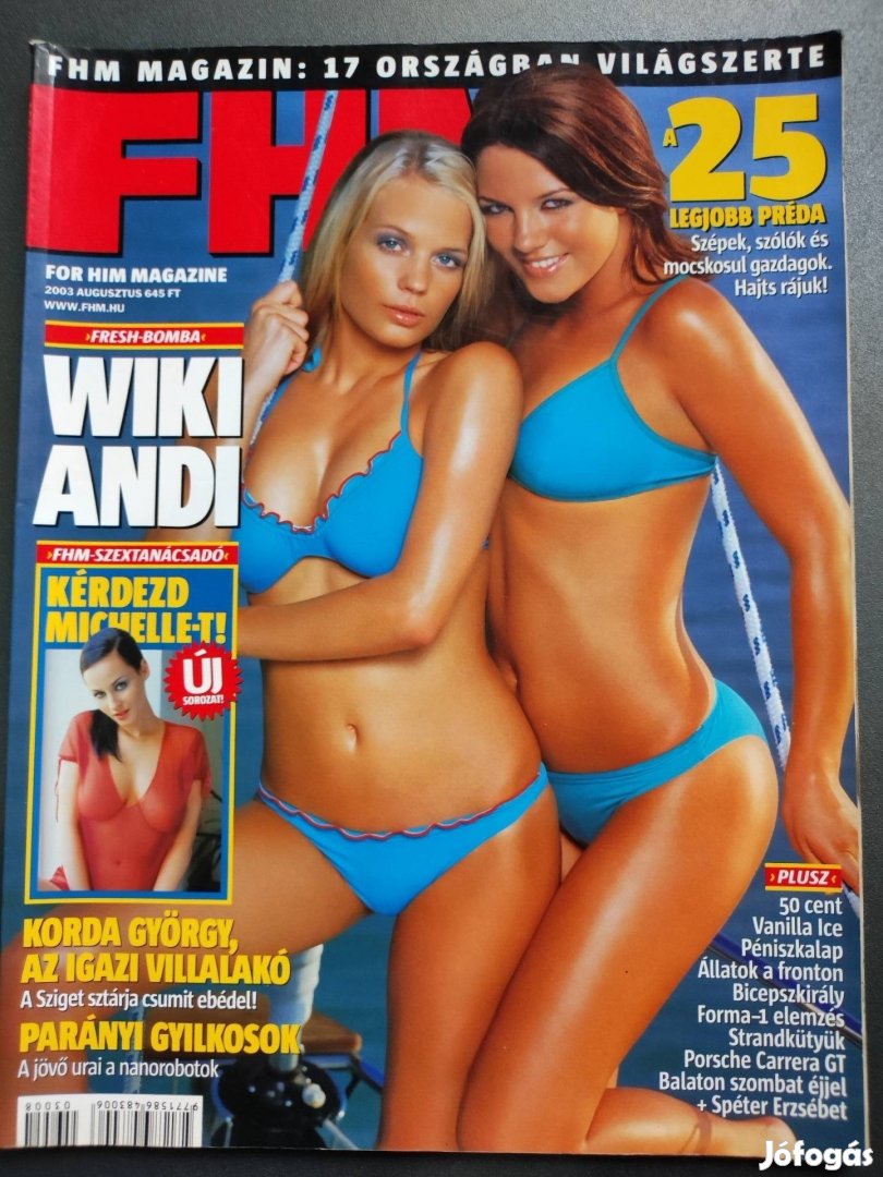 FHM 2003 Augusztusi száma!!