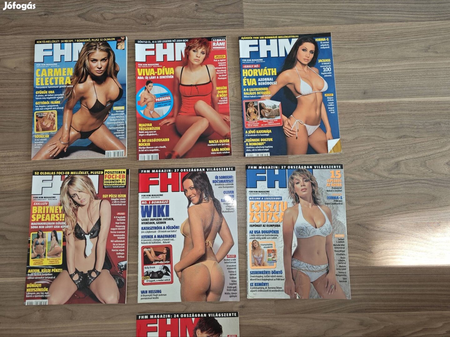 FHM 2004 évfolyam 7db