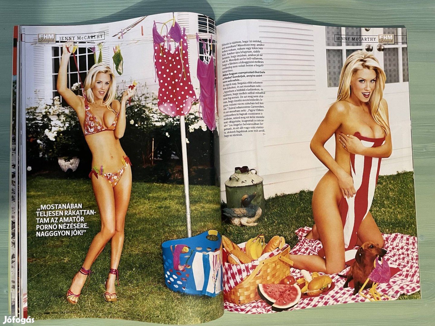 FHM 2005 október Felipe Massa Póth Diána Jenny Mccarthy