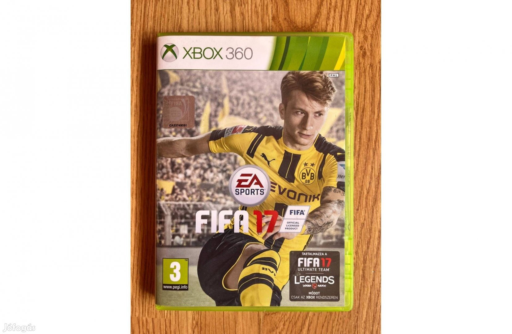 FIFA17 Xbox 360 játék